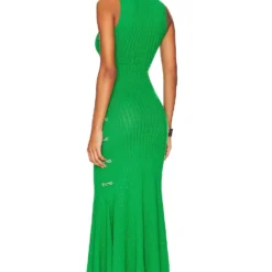 ROBE ANGELA Green -Pas Cher Tendricia Magasin SLEE WD215 V4
