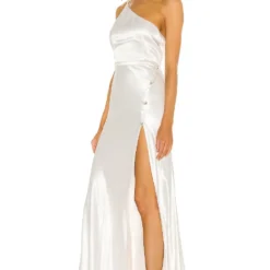 ROBE DE SOIRÉE HAILEY Ivory -Pas Cher Tendricia Magasin SLEE WD24 V2