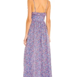 ROBE DE SOIRÉE FLORENCE Blue Multi -Pas Cher Tendricia Magasin SLEE WD38 V3