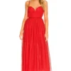 ROBE SELENA Red 1 ROBE SELENA Red -Pas Cher Tendricia Magasin SLEE WD79 V1