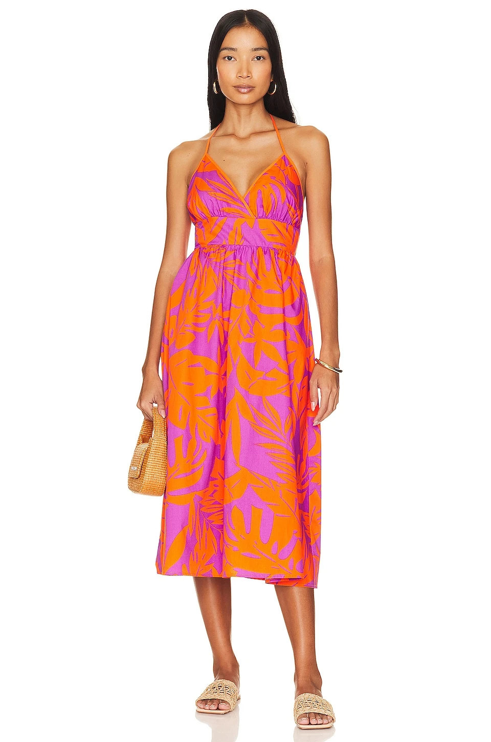 Steve Madden ROBE DENISE Red Orange 3 Steve Madden ROBE DENISE Red Orange