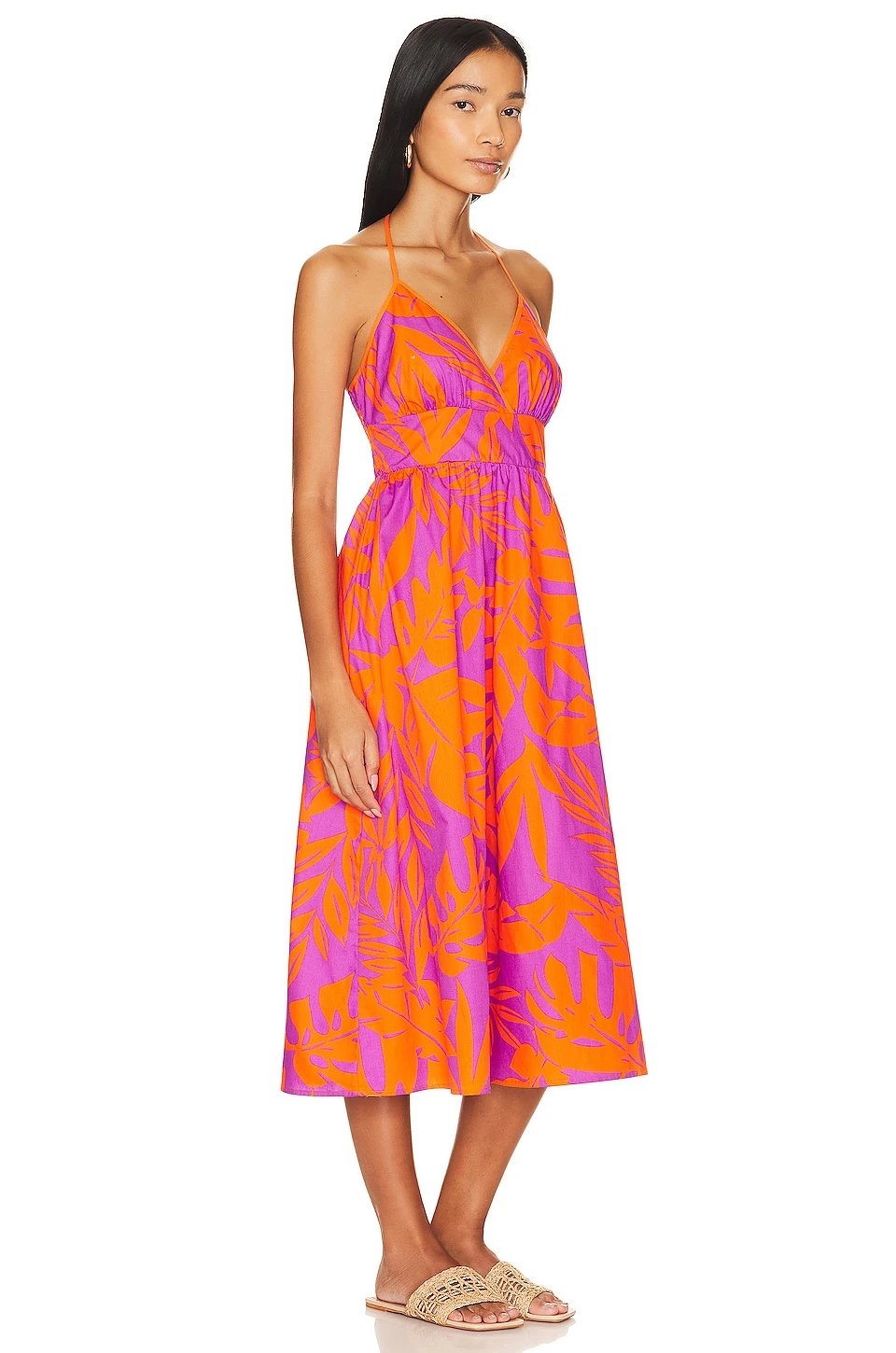 Steve Madden ROBE DENISE Red Orange 4 Steve Madden ROBE DENISE Red Orange – Image 2