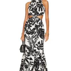 Steve Madden ROBE JULES Black & Ivory