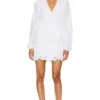 Steve Madden ROBE RAQUELLE Optic White 2 Steve Madden ROBE RAQUELLE Optic White -Pas Cher Tendricia Magasin SMAD WD118 V1