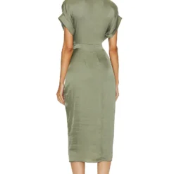 Steve Madden ROBE CHEMISE TORI Dusty Olive -Pas Cher Tendricia Magasin SMAD WD142 V3