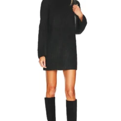 Steve Madden ROBE COURTE ABBIE Black -Pas Cher Tendricia Magasin SMAD WD21 V4