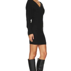 Steve Madden ROBE READE Black 6 Steve Madden ROBE READE Black -Pas Cher Tendricia Magasin SMAD WD48 V2