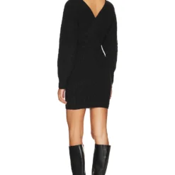 Steve Madden ROBE READE Black 7 Steve Madden ROBE READE Black -Pas Cher Tendricia Magasin SMAD WD48 V3