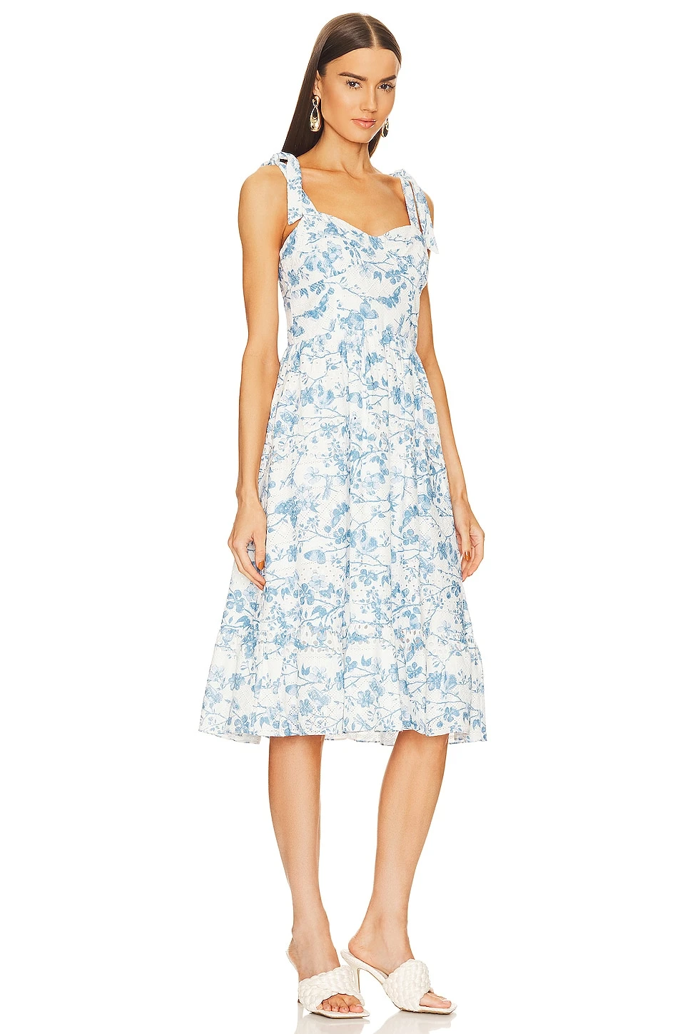 Steve Madden ROBE SOPHIA-ROSE Faded Blue 4 Steve Madden ROBE SOPHIA-ROSE Faded Blue – Image 2