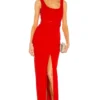 ROBE MAXI TARA Royal Red 2 ROBE MAXI TARA Royal Red -Pas Cher Tendricia Magasin SOLA WD133 V1