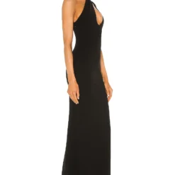 ROBE MAXI KRISTA Black -Pas Cher Tendricia Magasin SOLA WD137 V2