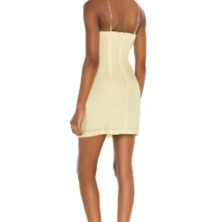 Song Of Style ROBE COURTE SULLY Pale Yellow -Pas Cher Tendricia Magasin SOSR WD150 V3