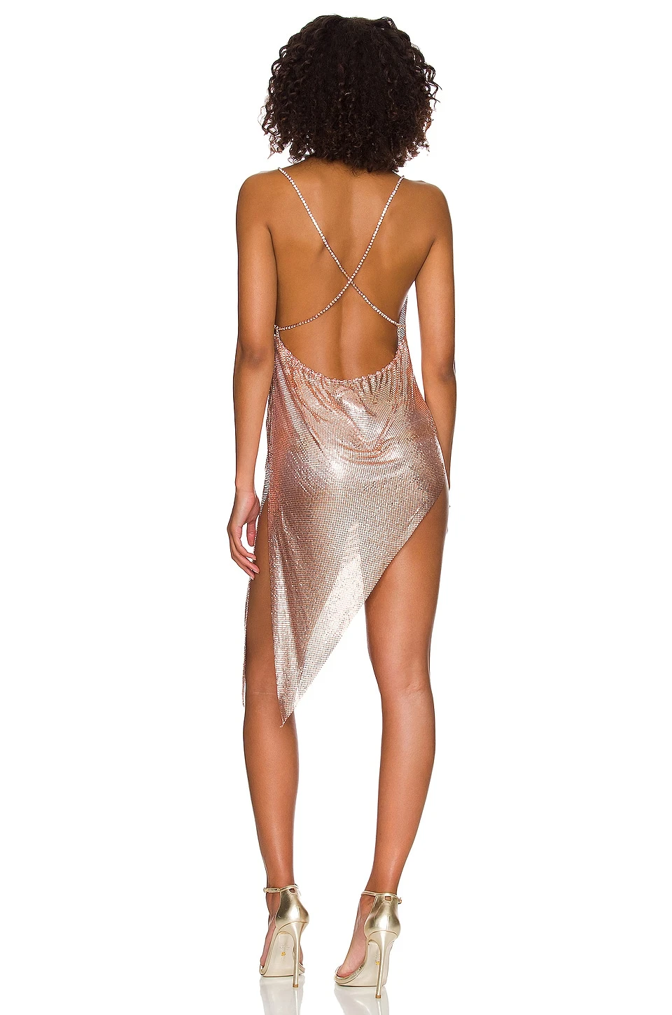 Song Of Style ROBE CALLIOPE Rose Gold 5 Song Of Style ROBE CALLIOPE Rose Gold – Image 3