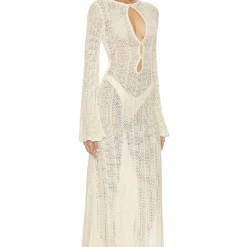 Song Of Style ROBE IDRA Ivory -Pas Cher Tendricia Magasin SOSR WD215 V3