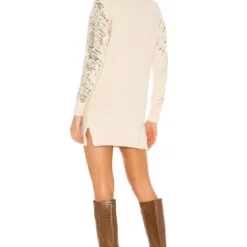 ROBE MANCHES PAILLETÉES RUDIE Ivory 8 ROBE MANCHES PAILLETÉES RUDIE Ivory -Pas Cher Tendricia Magasin SPDW WD1302 V3