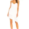 ROBE MI-LONGUE NATASHA White -Pas Cher Tendricia Magasin SPDW WD1460 V1