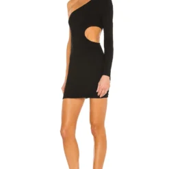 ROBE À DÉCOUPES KATIA Black 11 ROBE À DÉCOUPES KATIA Black -Pas Cher Tendricia Magasin SPDW WD1587 V3