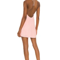 ROBE DROITE SANS MANCHES MARGO Light Pink -Pas Cher Tendricia Magasin SPDW WD1601 V3