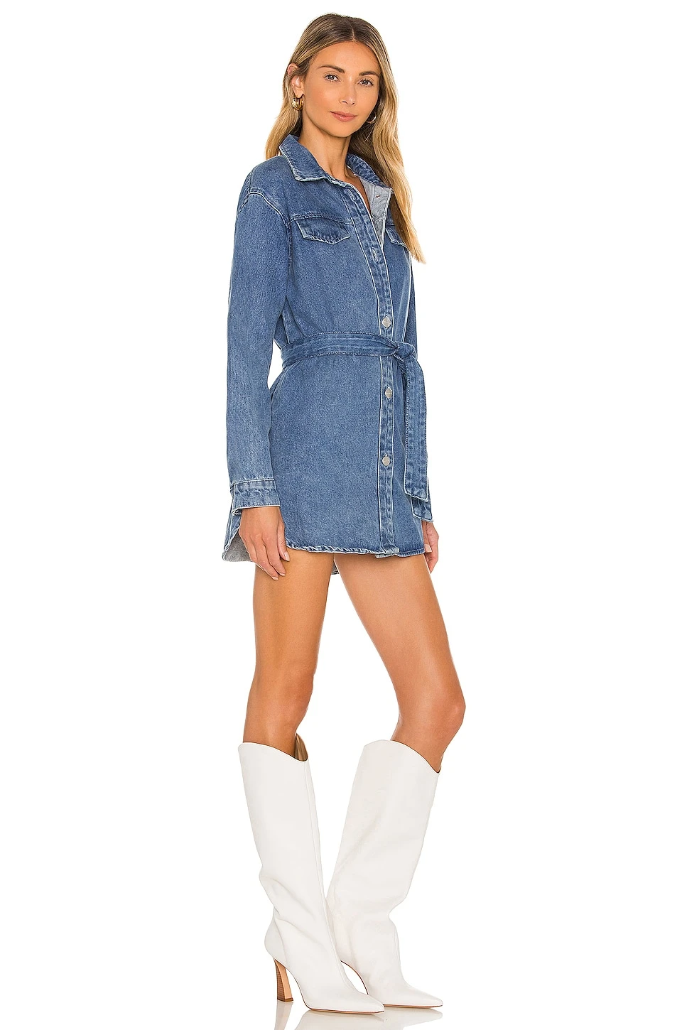 ROBE KELSIE Denim 4 ROBE KELSIE Denim – Image 2