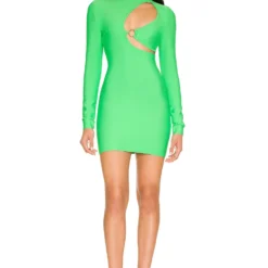 ROBE SASHA Bright Green