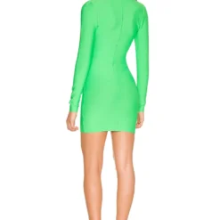 ROBE SASHA Bright Green 7 ROBE SASHA Bright Green -Pas Cher Tendricia Magasin SPDW WD1719 V3