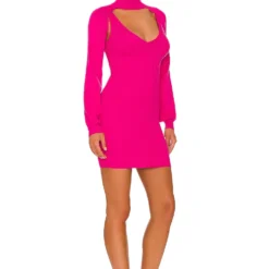 ROBE CATEY Fuchsia -Pas Cher Tendricia Magasin SPDW WD1936 V3