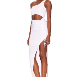 ROBE ALANIE White -Pas Cher Tendricia Magasin SPDW WD2094 V3