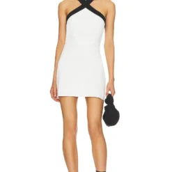 ROBE BRIELLE Black & White 10 ROBE BRIELLE Black & White -Pas Cher Tendricia Magasin SPDW WD2189 V1