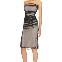 ROBE WYATT Black 8 ROBE WYATT Black -Pas Cher Tendricia Magasin SPDW WD2218 V3