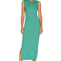 ROBE MAXI MERCURY KNIT Emerald
