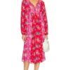 ROBE SOLSTICE BOHO Salsa Rose