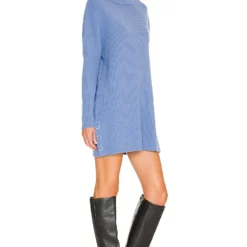 ROBE PULL LEORA Dusty Blue -Pas Cher Tendricia Magasin STIR WD2 V2