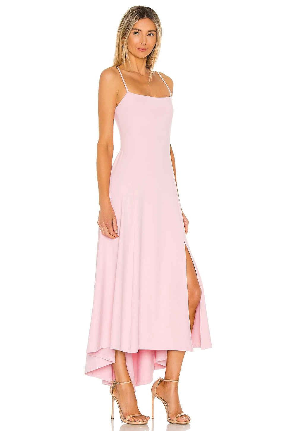 ROBE MAXI Pink Cashmere 4 ROBE MAXI Pink Cashmere – Image 2