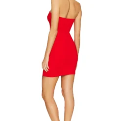 ROBE BUSTIER MINI Perfect Red 7 ROBE BUSTIER MINI Perfect Red -Pas Cher Tendricia Magasin SUSA WD2056 V3