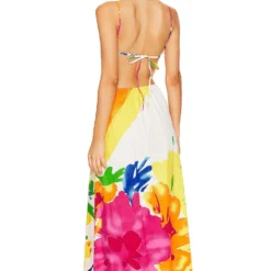 ROBE MAXI STYLE FOULARD Pretty Restless -Pas Cher Tendricia Magasin SWFR WD144 V3