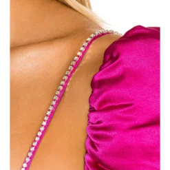 ROBE EN SOIE TWIST THE BAR Pink & Purple -Pas Cher Tendricia Magasin TBAR WD16 V4