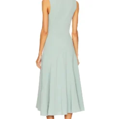 THEORY ROBE CURVE Silver Mint -Pas Cher Tendricia Magasin THEO WD424 V3