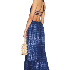 ROBE MAXI NAIA Pink Violet Aqua Ombre -Pas Cher Tendricia Magasin TIAR WD400 V1