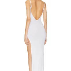 ROBE MI-LONGUE HONEYMOON White -Pas Cher Tendricia Magasin TOFR WD5 V3