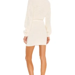 ROBE SURPLIS COURTE MIA Ivory -Pas Cher Tendricia Magasin TULA WD1160 V3