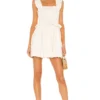 ROBE COURTE HILLARY Ivory 1 ROBE COURTE HILLARY Ivory -Pas Cher Tendricia Magasin TULA WD1189 V1