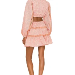 ROBE COURTE CELINA Peach Whip -Pas Cher Tendricia Magasin TULA WD1307 V3