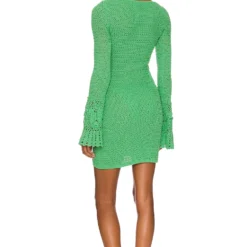 ROBE MAISA Kelly Green -Pas Cher Tendricia Magasin TULA WD1329 V3