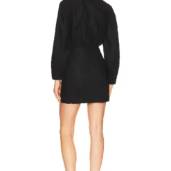 ROBE LUNA Black 9 ROBE LUNA Black -Pas Cher Tendricia Magasin TULA WD1452 V4