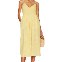 ROBE AMORA Yellow