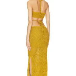 ROBE PARISA Olive Green -Pas Cher Tendricia Magasin TULA WD1500 V3