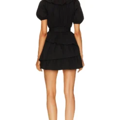 ROBE CHRISTA Black 7 ROBE CHRISTA Black -Pas Cher Tendricia Magasin TULA WD1508 V3