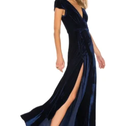 ROBE DRAPÉE SID Midnight Blue -Pas Cher Tendricia Magasin TULA WD407 V2