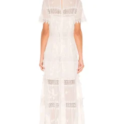 ROBE EMMELINE Ivory -Pas Cher Tendricia Magasin TULA WD782 V3