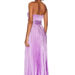 ROBE DE SOIRÉE STEF Lilac Petal -Pas Cher Tendricia Magasin UAMR WD179 V3